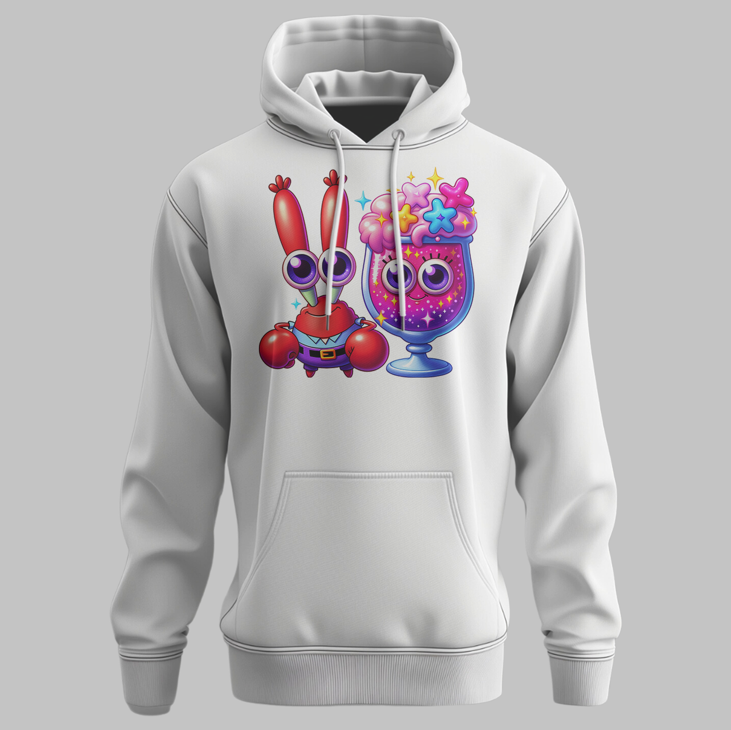 Crab and Cocktail Fun Hoodie