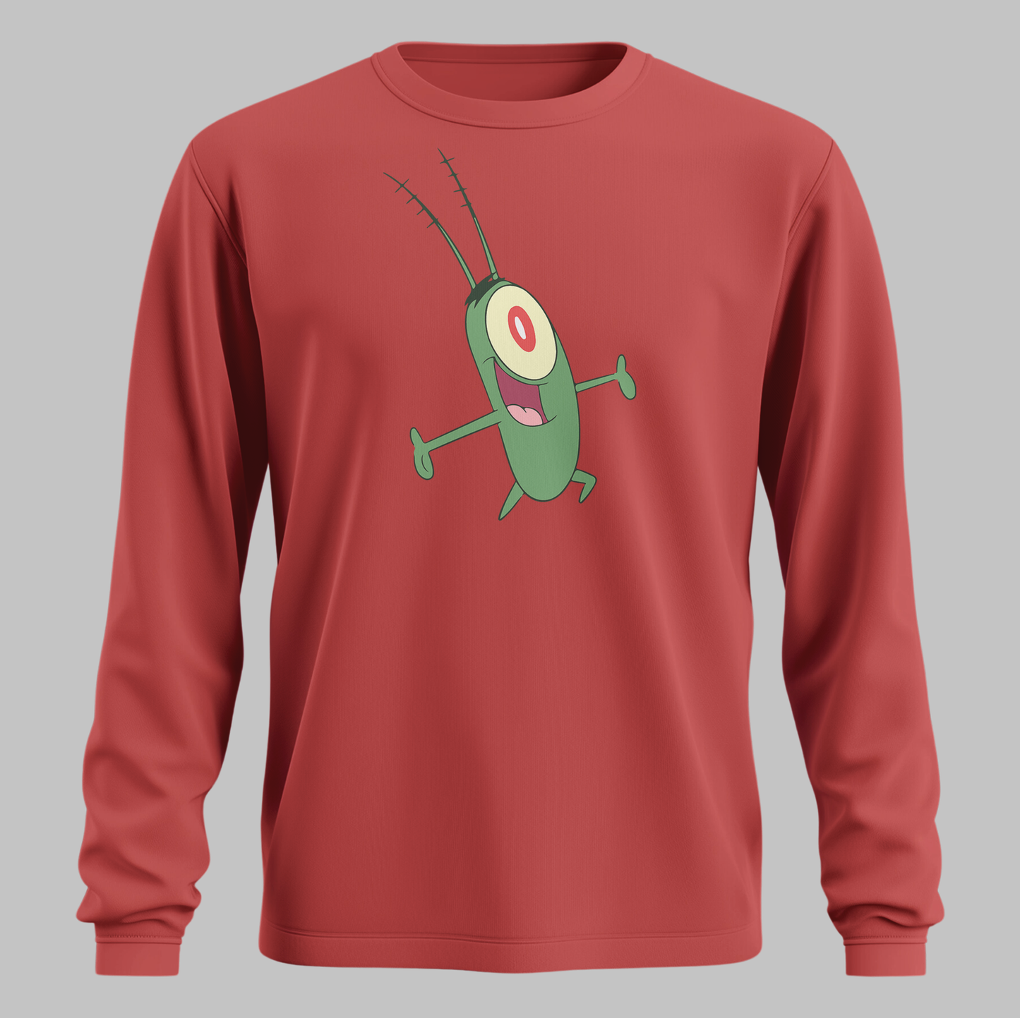 Plankton T Pose Graphic Sweatshirt