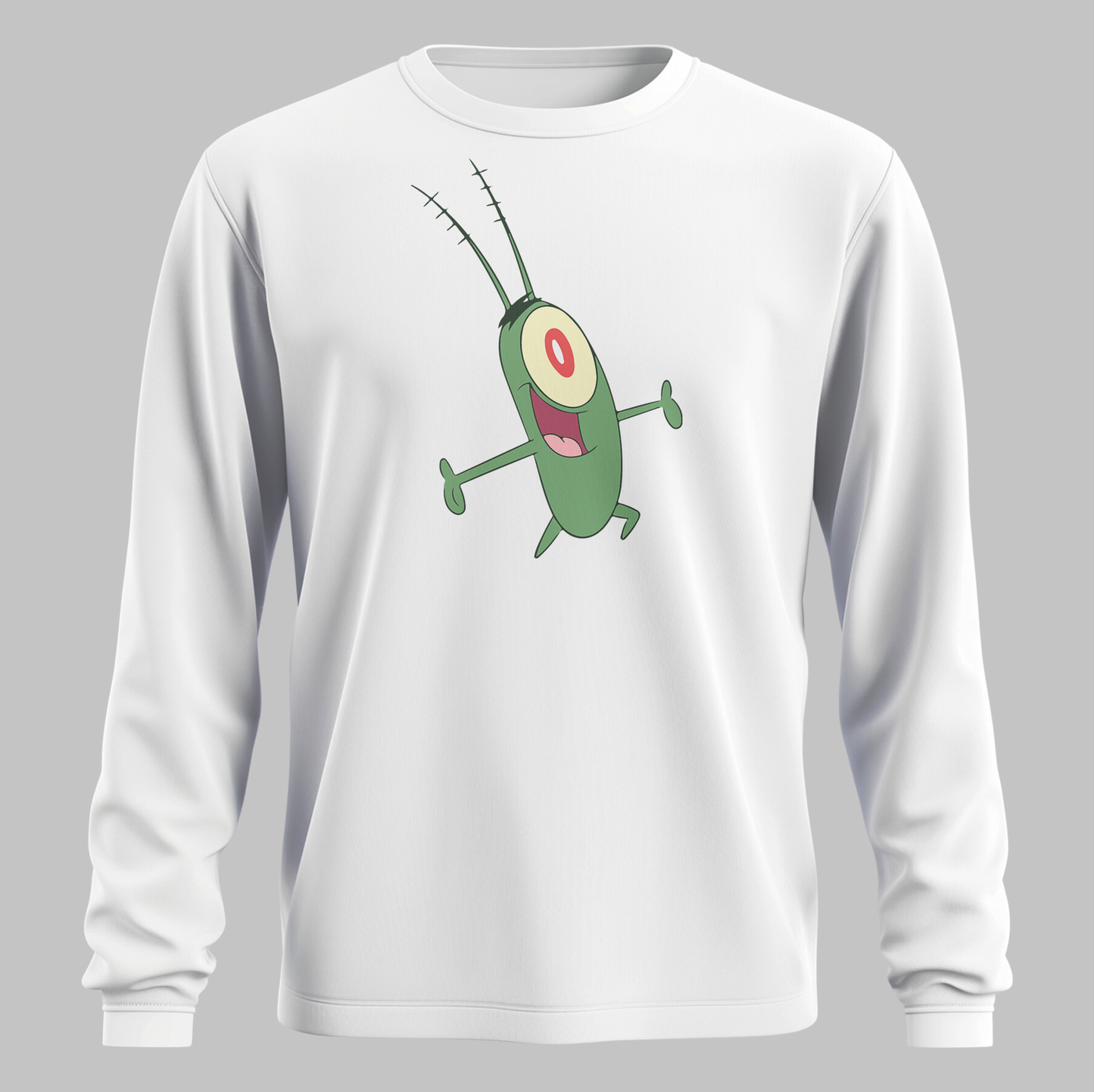 Plankton T Pose Graphic Sweatshirt