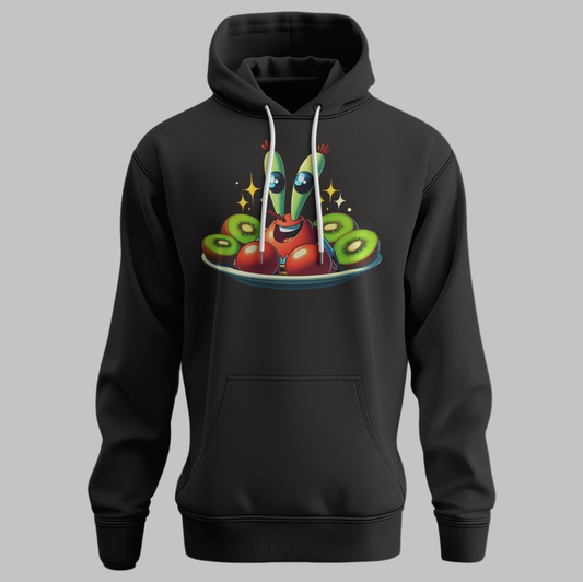 Cartoon Crab Fruit Hoodie