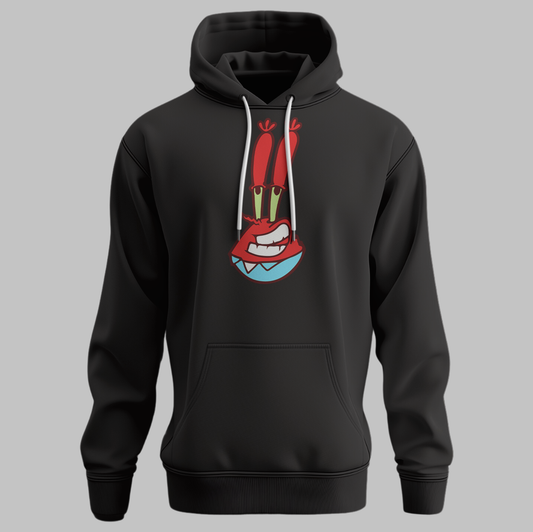 Mr.Krabs Canvas Printed Hoodie