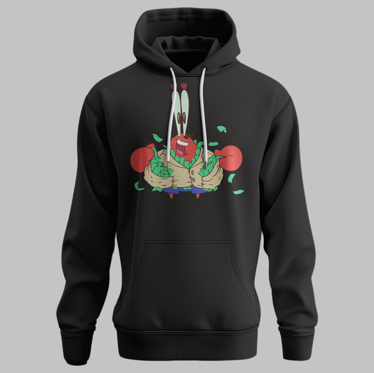 Spongebob Mr. Krabs Rich Men Hoodie