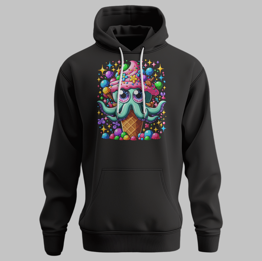 Ice Cream Octopus Hoodie