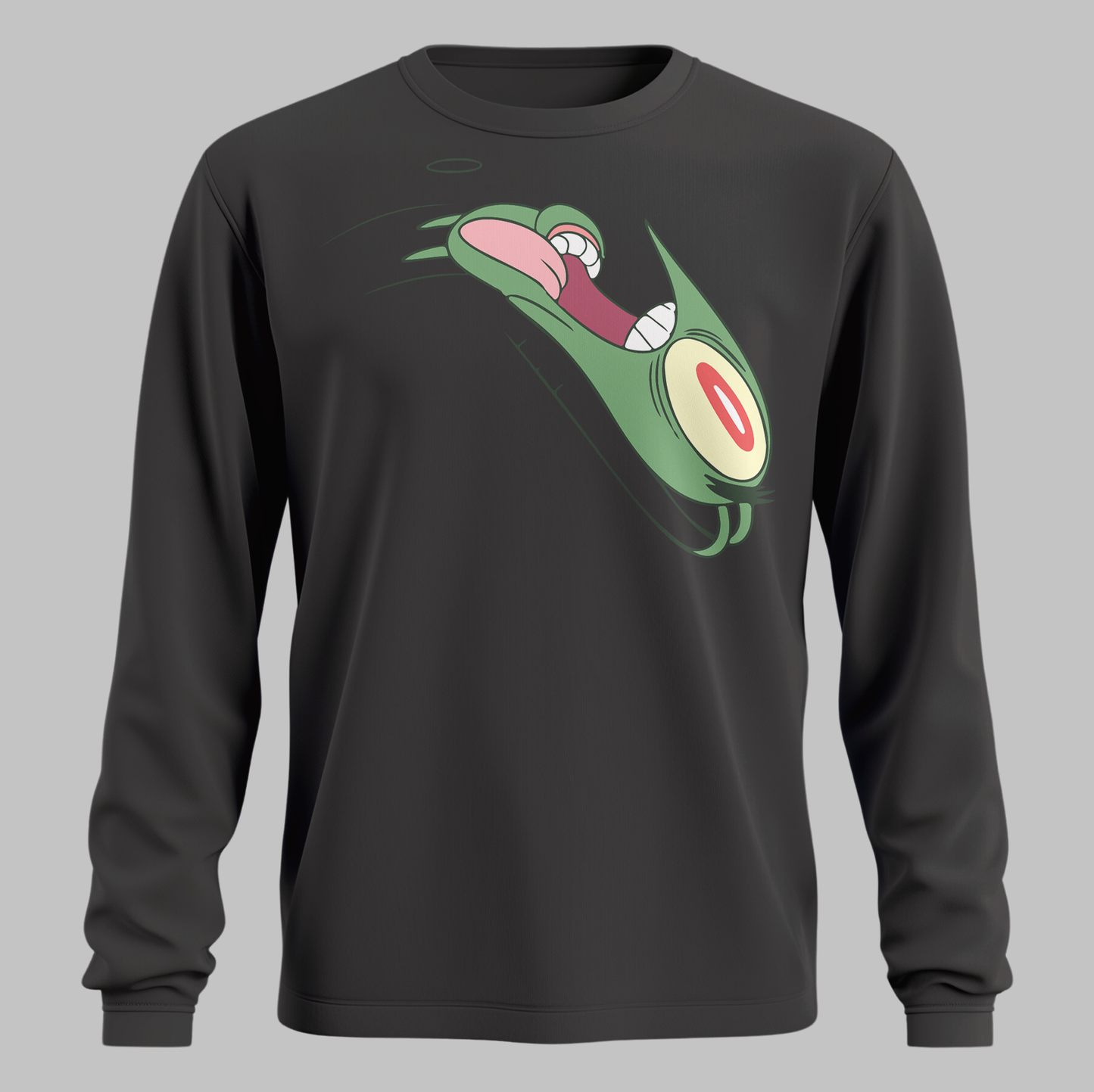 Exciting Plankton Graphic Kids Sweatshirt