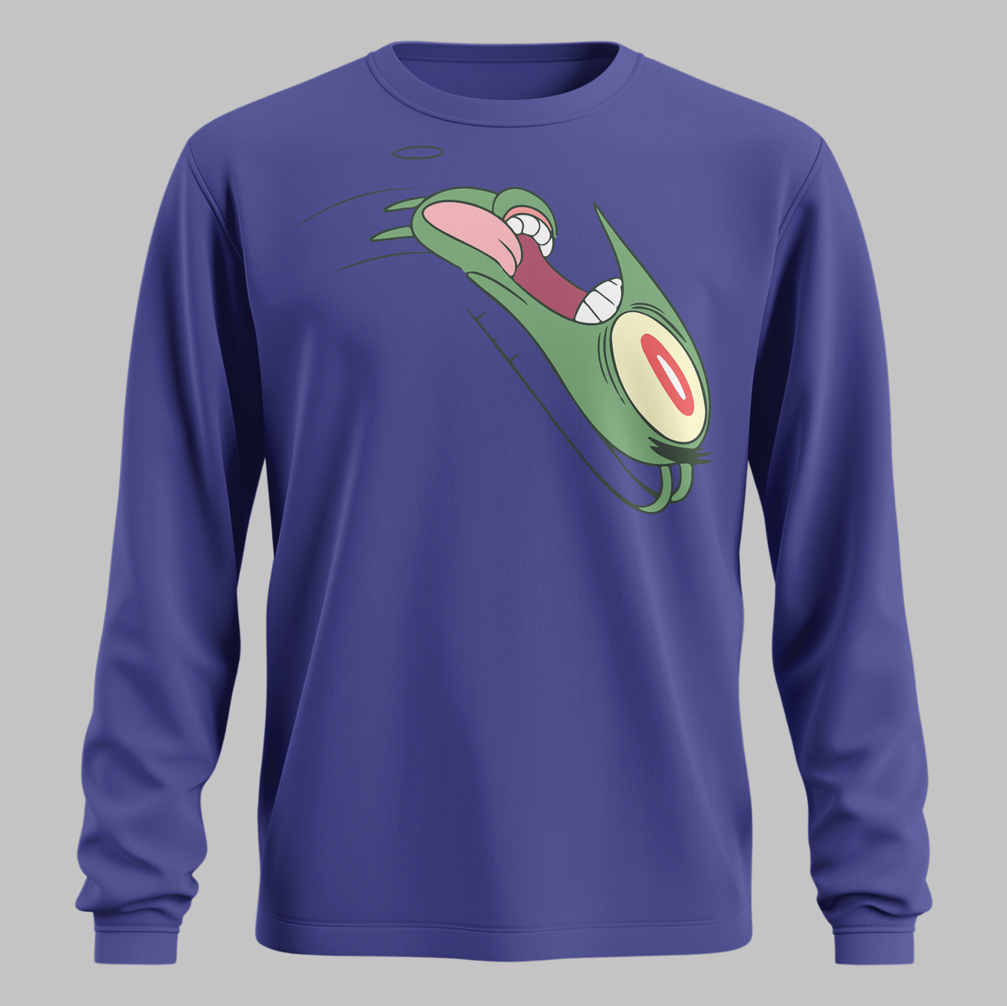 Exciting Plankton Graphic Kids Sweatshirt