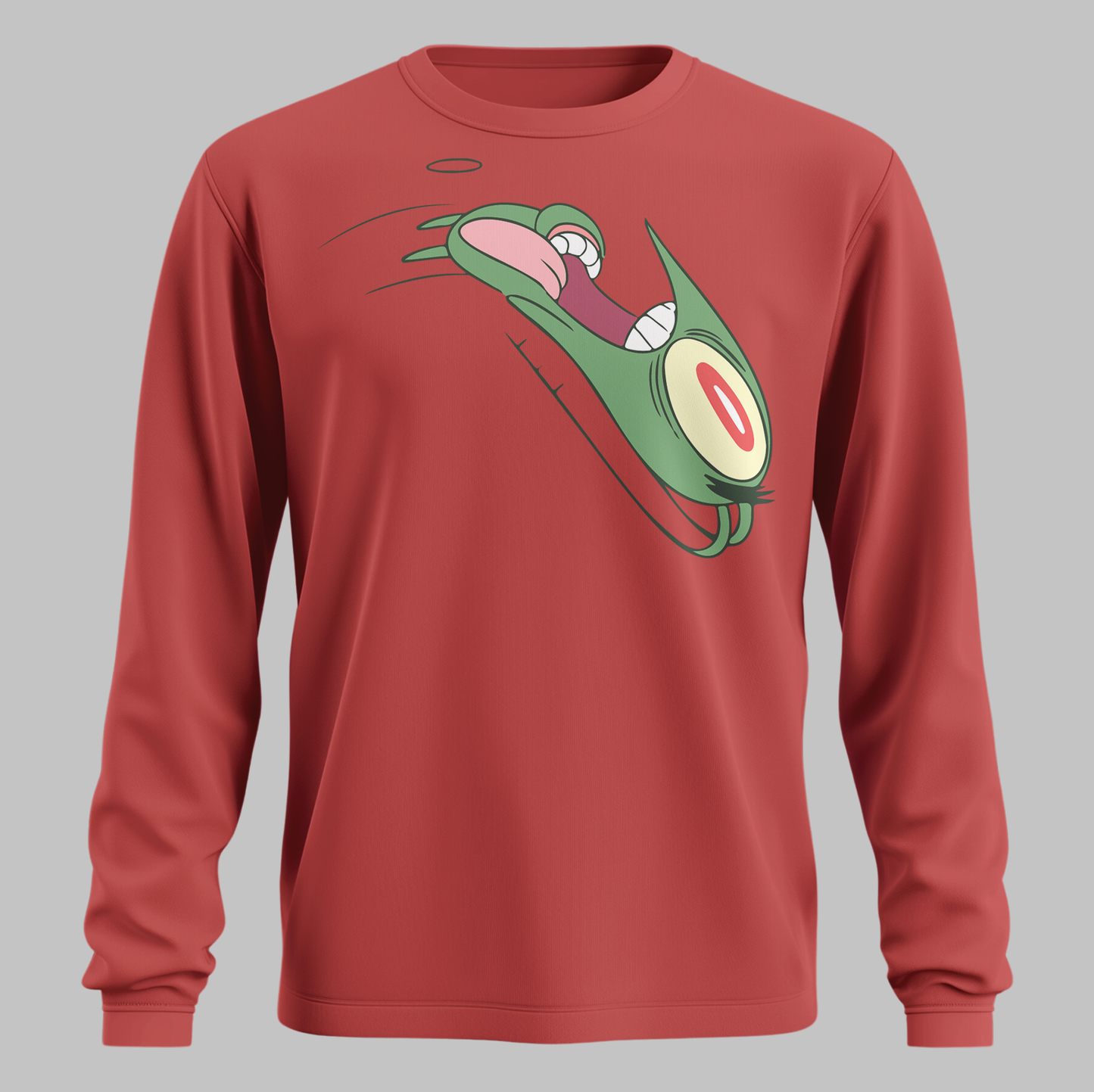 Exciting Plankton Graphic Kids Sweatshirt