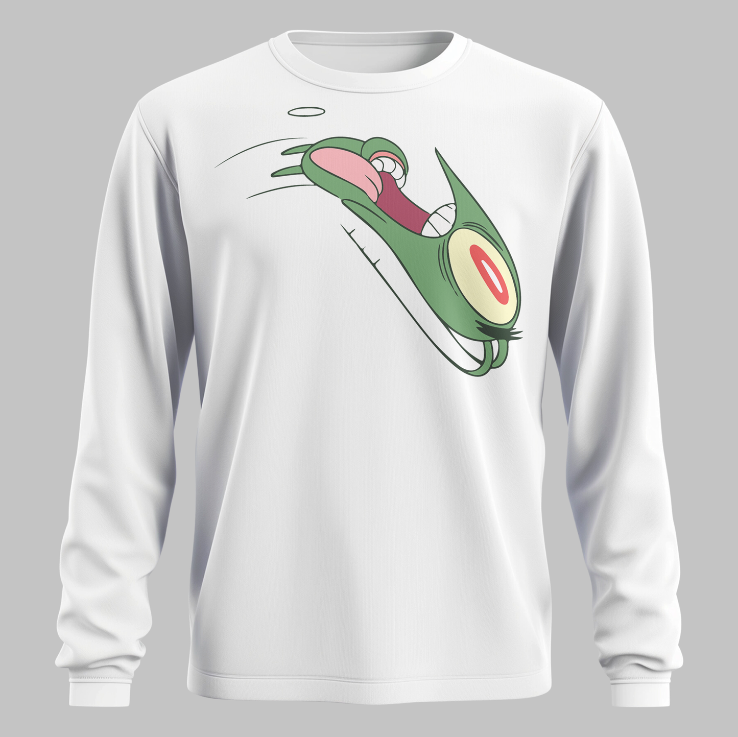Exciting Plankton Graphic Kids Sweatshirt