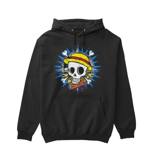 One Piece Anime Straw Hat Skull "One Destiny" Hoodie