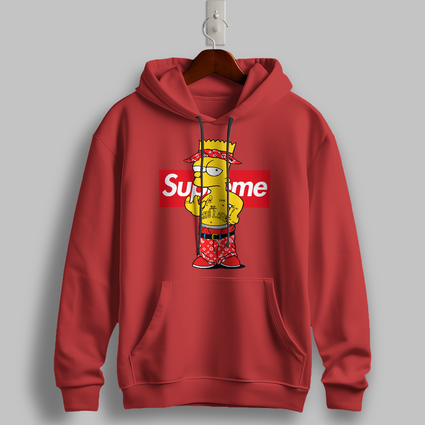 Inspired by Supreme Edge Flow Hoodie