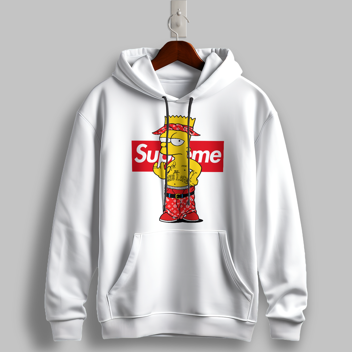 Inspired by Supreme Edge Flow Hoodie