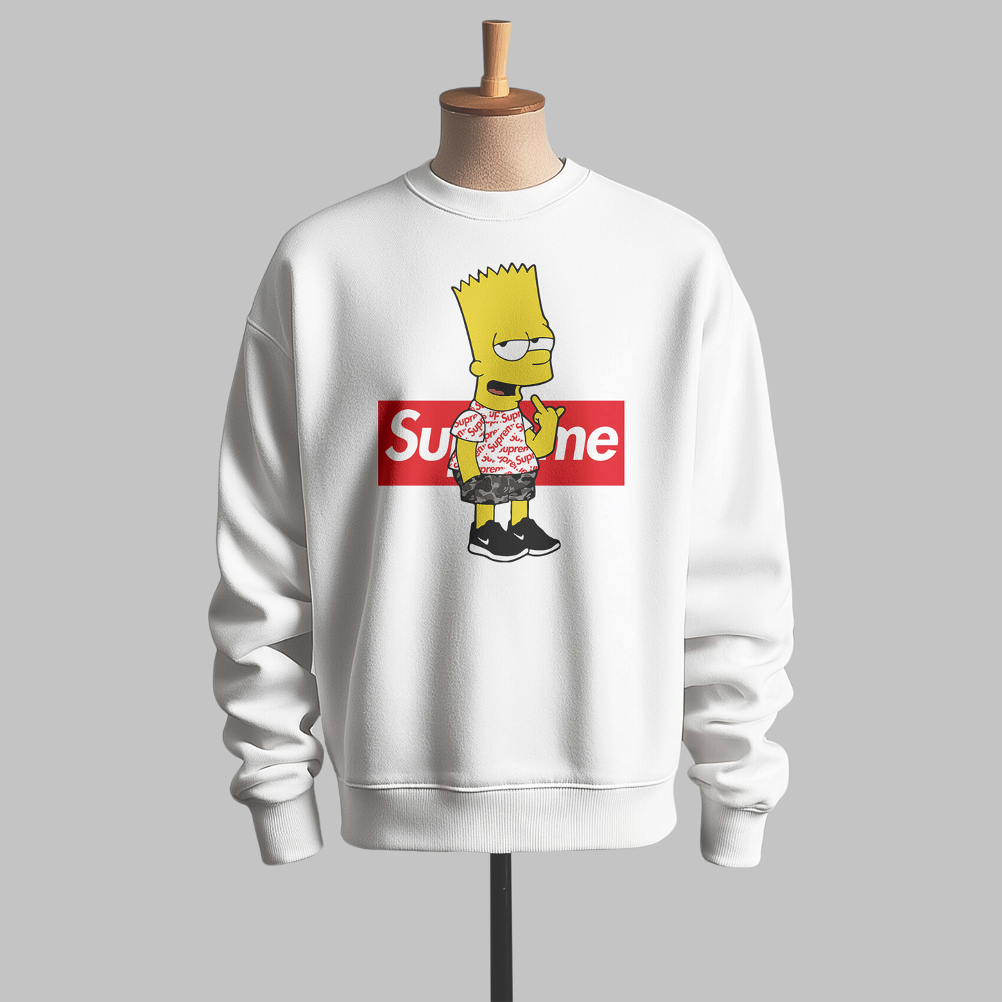 Inspired by Supreme Urban Essentials kids Sweatshirt