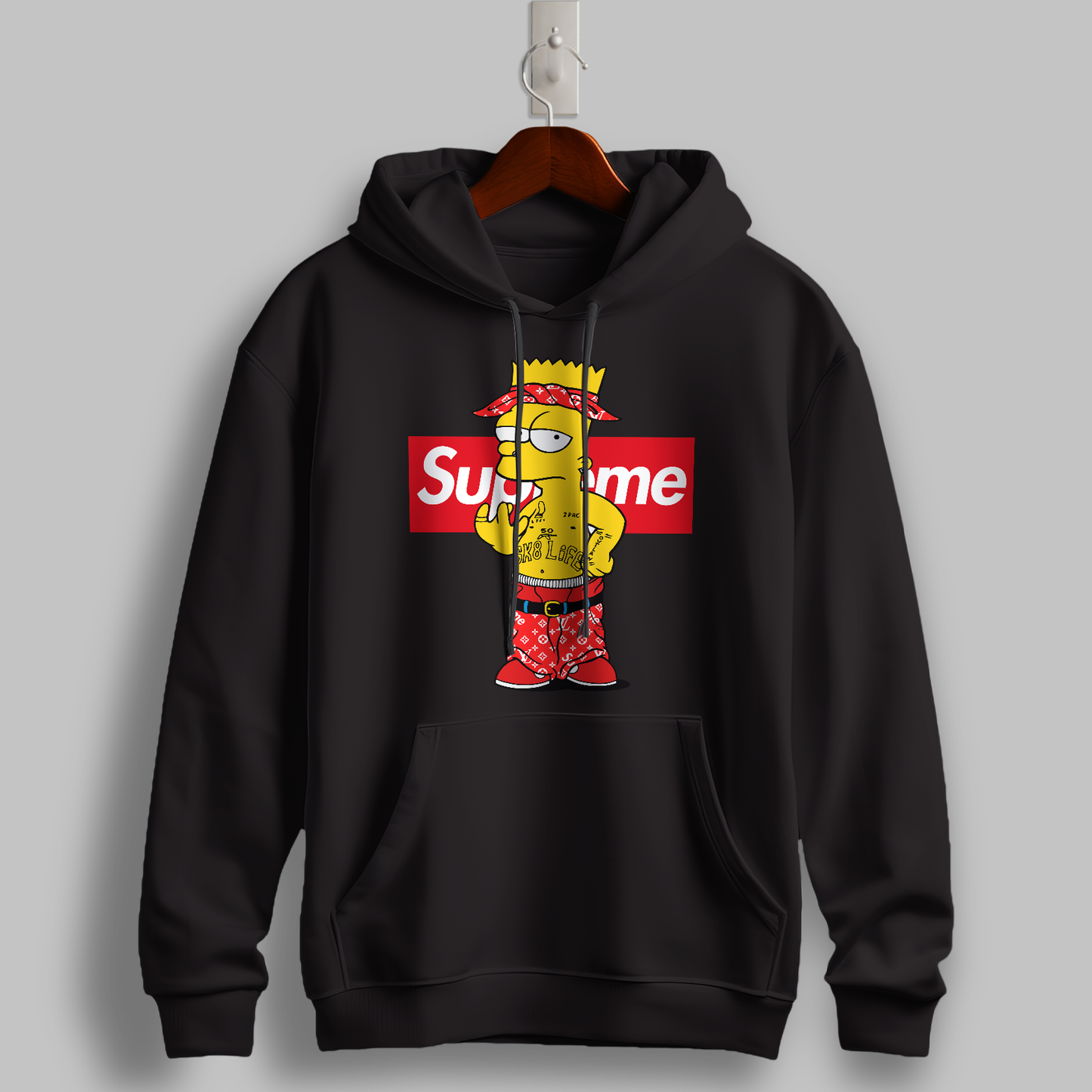 Inspired by Supreme Edge Flow Hoodie