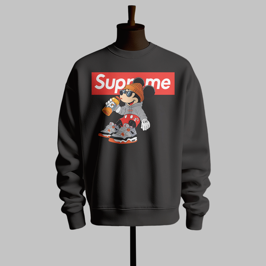 Inspired by Supreme Minimal Luxe Kids Sweatshirt