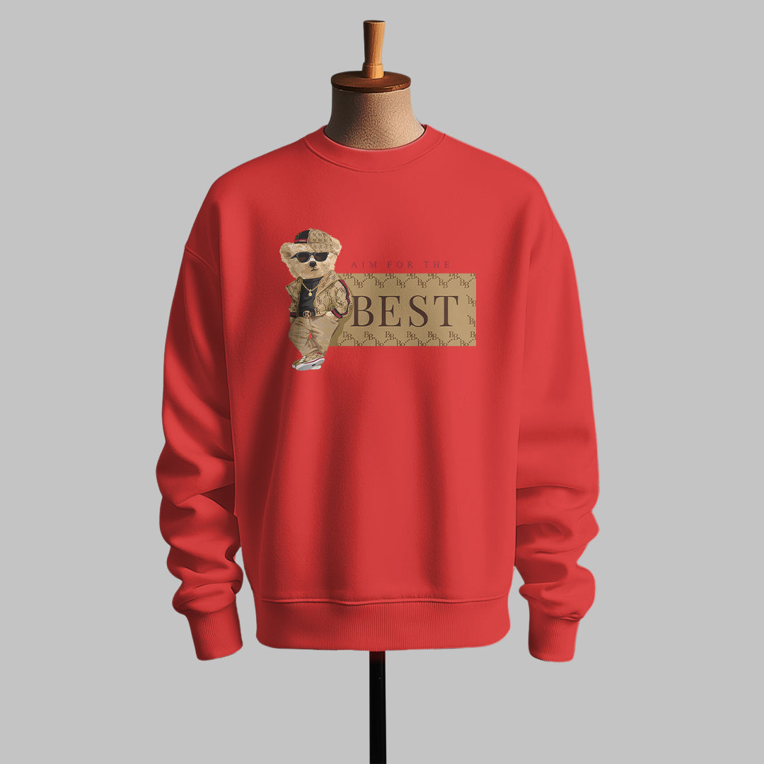 Luxury Bear Motivation Sweatshirt