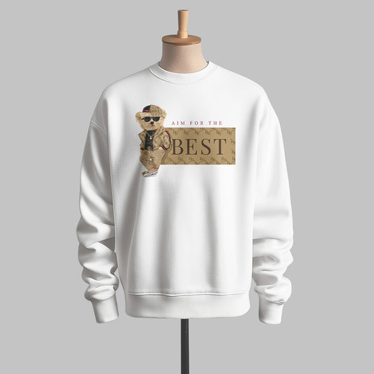 Luxury Bear Motivation Sweatshirt