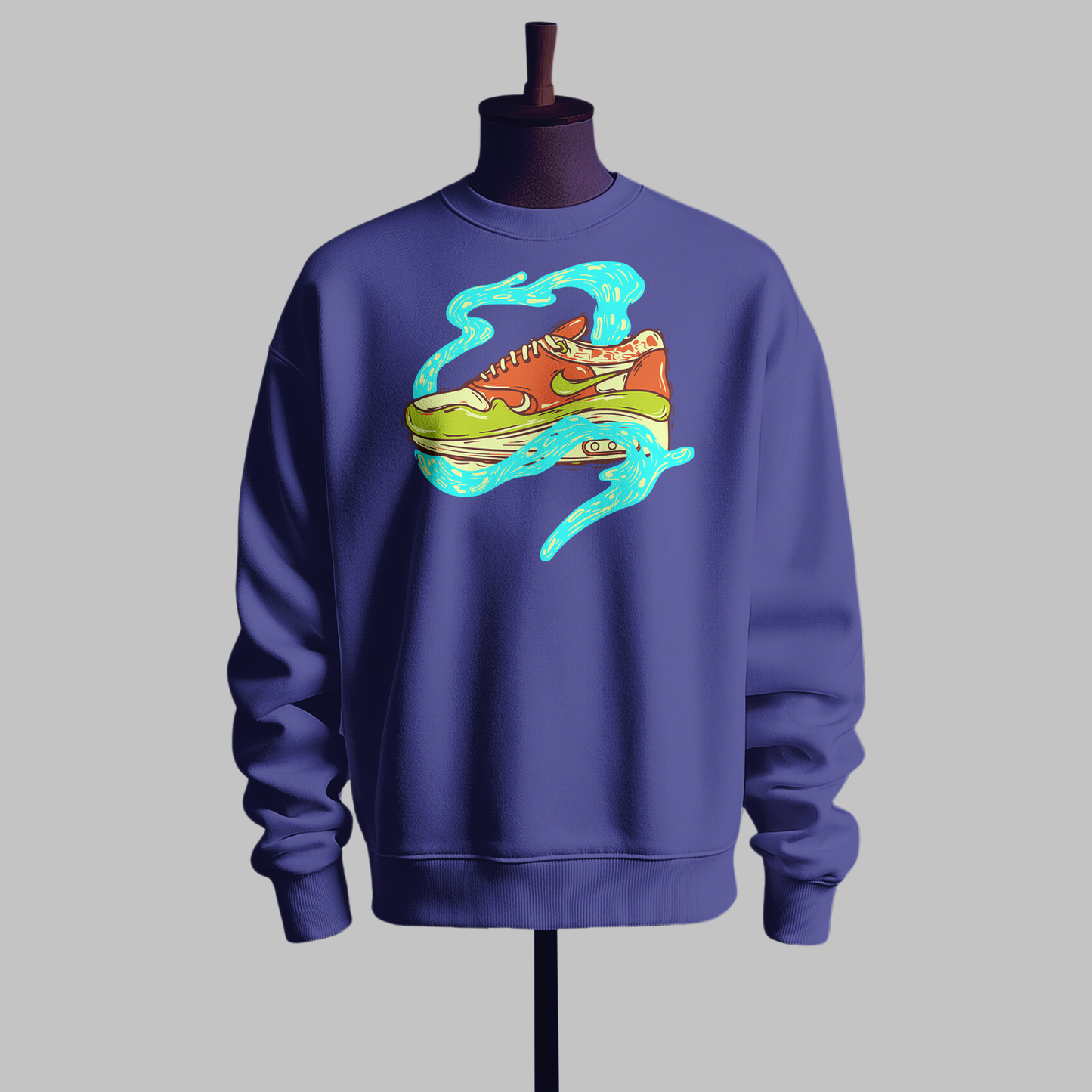 Nike-Inspired - Casual Graphic Sweatshirt