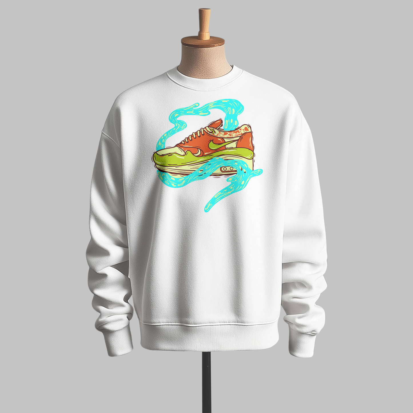 Nike-Inspired - Casual Graphic Sweatshirt