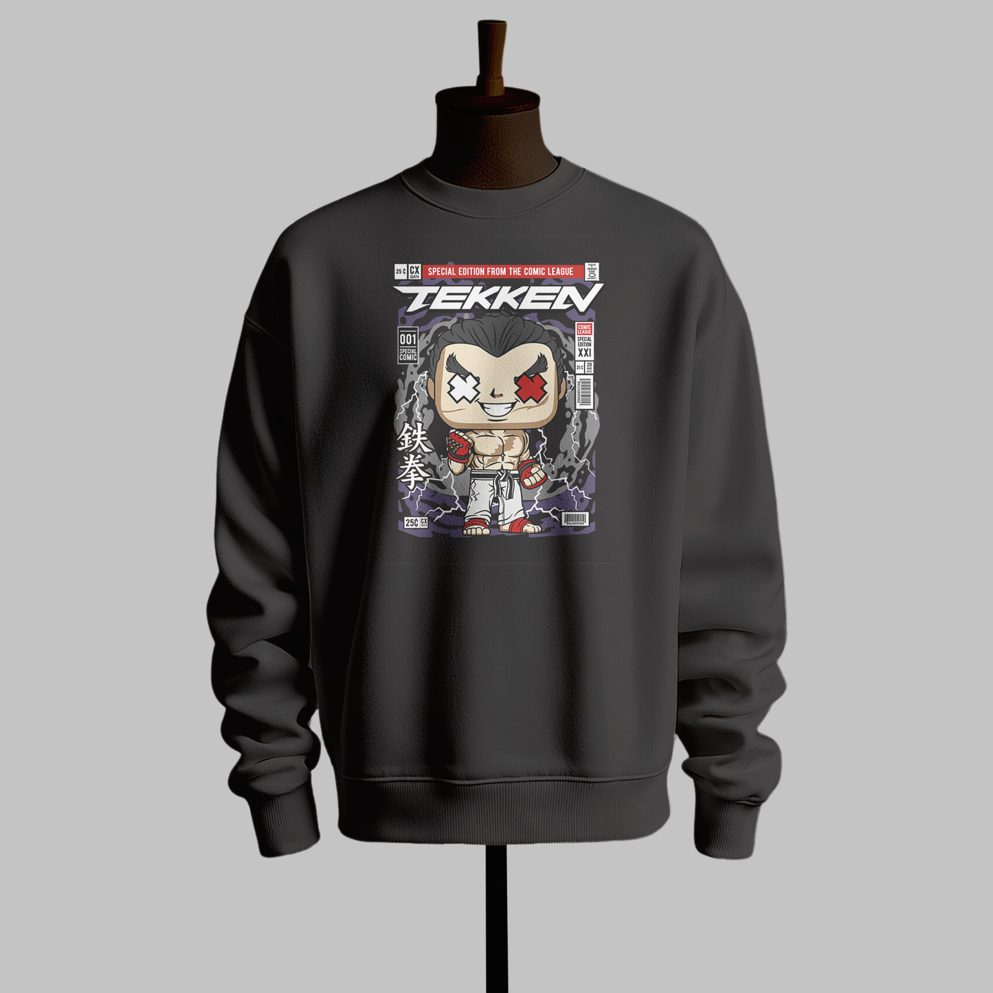 Tekken Cozy Sweatshirt - Classic Comfort Redefined