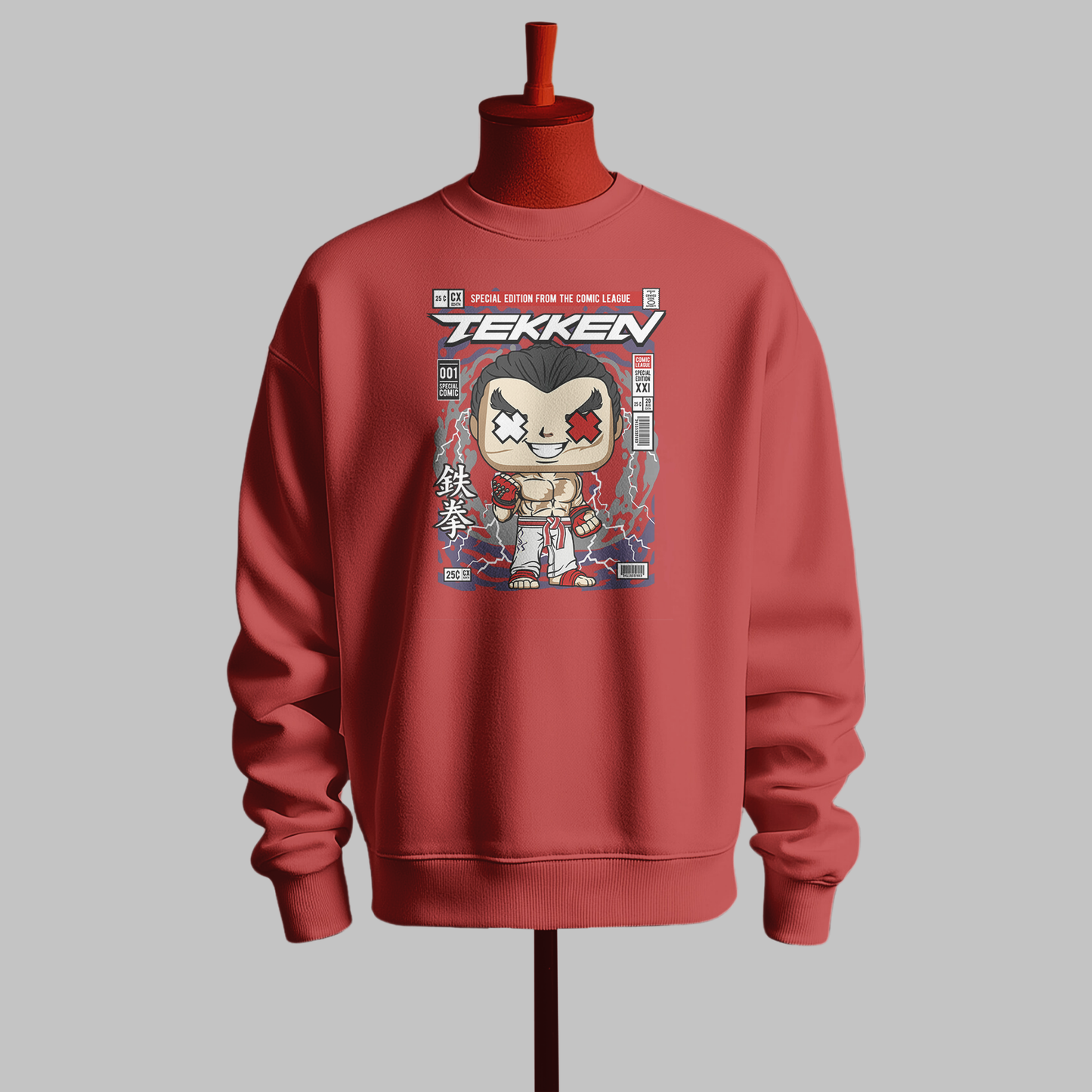 Tekken Cozy Sweatshirt - Classic Comfort Redefined