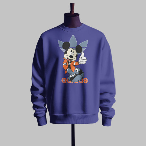 Inspired by Adidas Mickey Unisex Sweatshirt