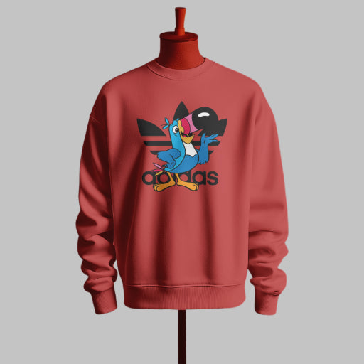 Cartoon Toucan Vintage Sweatshirt