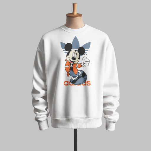 Inspired by Adidas Mickey Unisex Sweatshirt