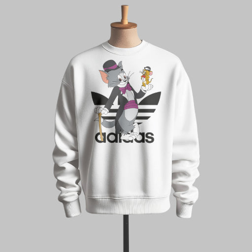 Inspired by Adidas Tom And Jerry SweatShirt