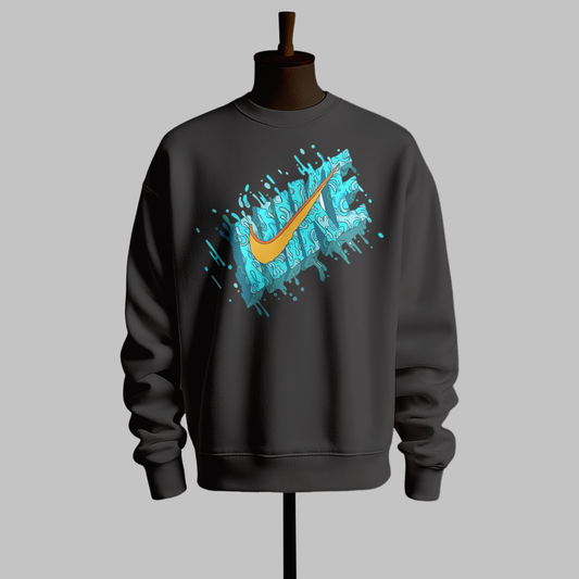 Inspired by Nike - Nike Printed Graphic Sweatshirt