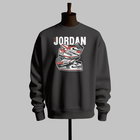 Inspired by Nike - Jordan Sneaker Style Sweatshirt