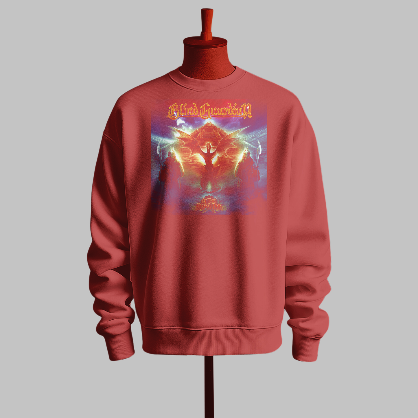 Blind Guardian Logo Printed Sweatshirt