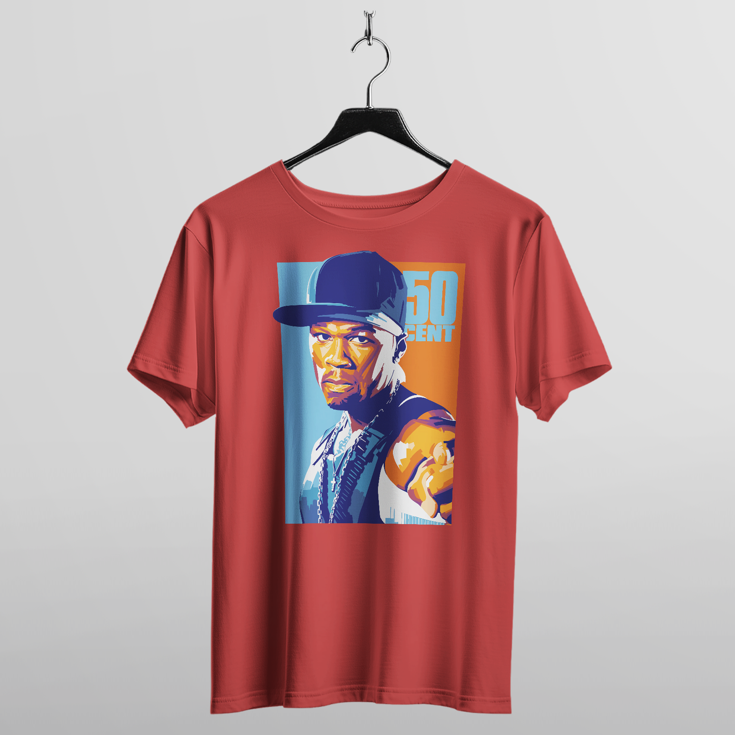 50 Cent Icon Graphic T-Shirt