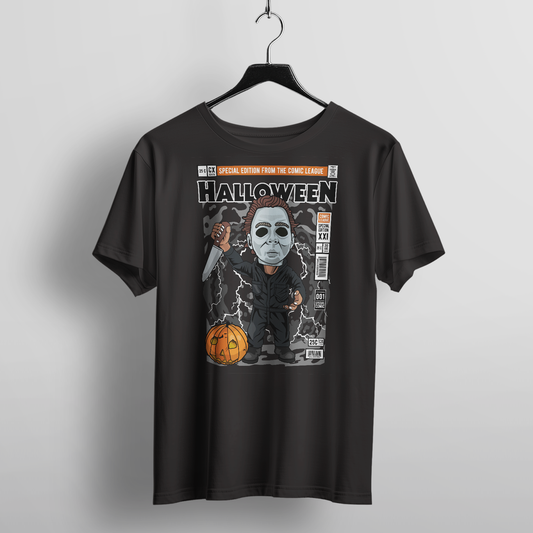 Halloween Michael Myers Printed T-Shirt