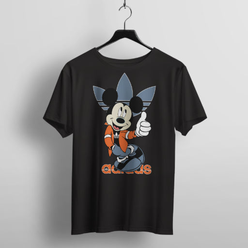 Inspired by Adidas Mickey mouse graphic t-Shirt