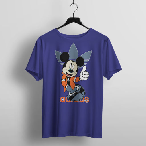 Inspired by Adidas Mickey mouse graphic t-Shirt