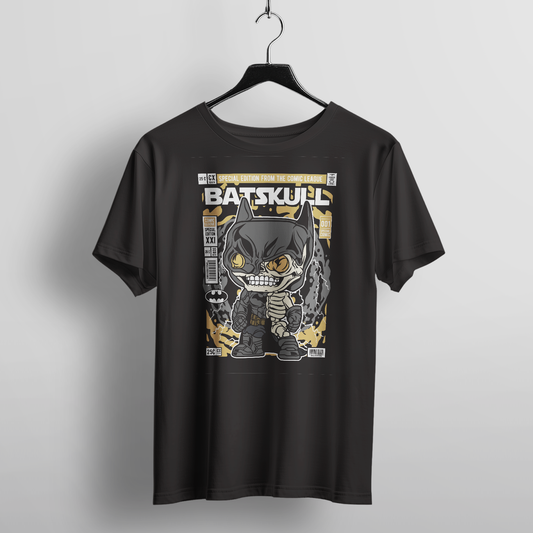 Bat Skull Graphic T-Shirt