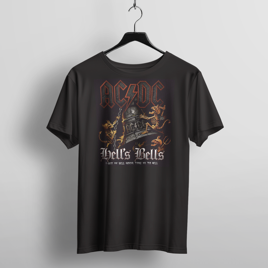 AC/DC Electric Shock Printed T-Shirt