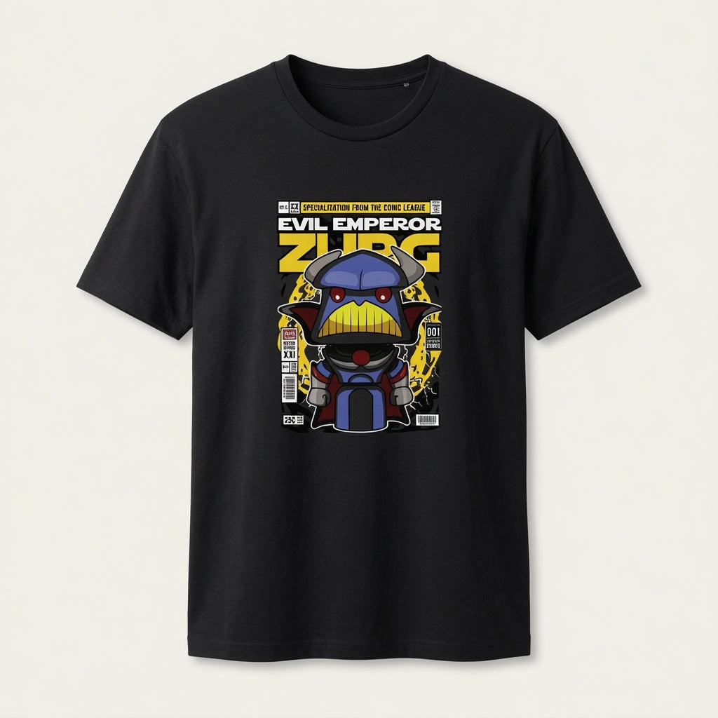 Evil Emperor Zurg Comic Book Graphic Tee