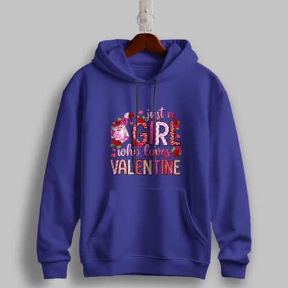 Girl Love Valentine hoodie