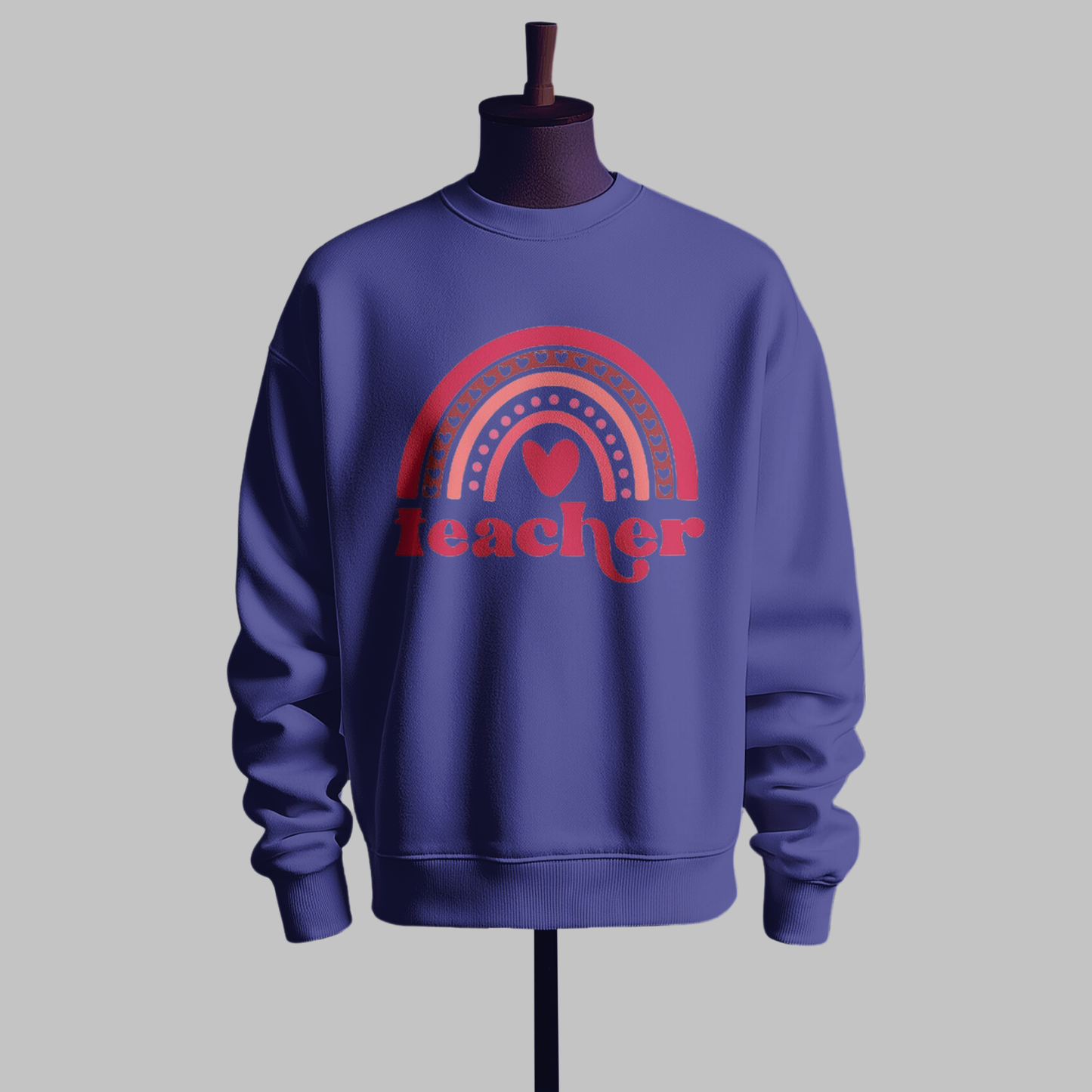 Valentine Teacher Sweatshirt