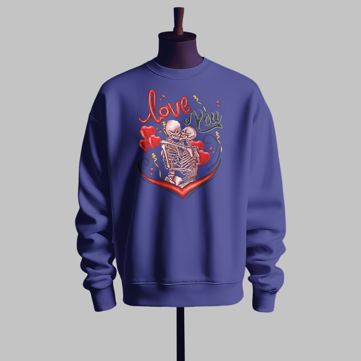Skull Valentine Sweatshirt