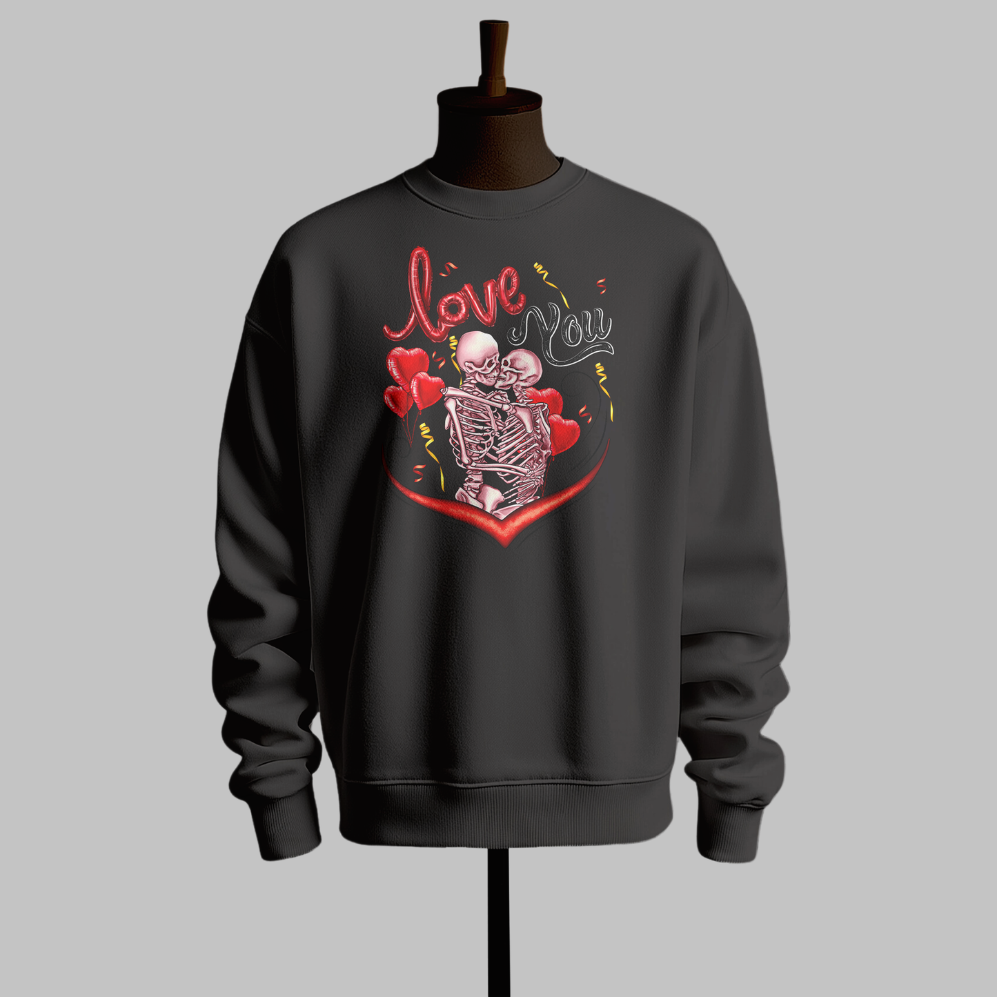 Skull Valentine Sweatshirt
