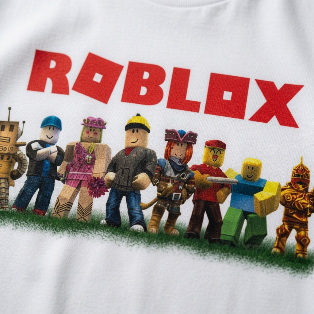 Custom Kids Gaming T-Shirt Avatar Characters Graphic Tee Youth Gamer Gift Shirt