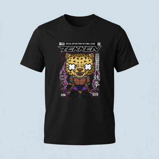 "Tekken King" Comic League Edition Graphic T-Shirt