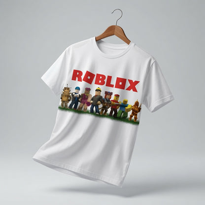 Custom Kids Gaming T-Shirt Avatar Characters Graphic Tee Youth Gamer Gift Shirt