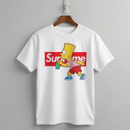Bart Simpson "Spray Paint" Graphic Tee